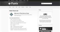 Desktop Screenshot of itunix.eu